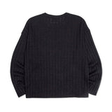 WIDE KNIT CREWNECK