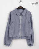 Harder Tornado incision blouson denim jacket