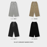 Velvet Corduroy Banding Pants