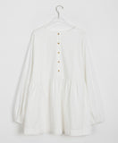 Kotsumi Pintuck Button Blouse