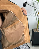 Daiden suede blouson