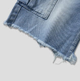 Frey Cutoff Cargo Denim Shorts