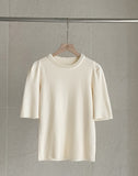Tilli Pearl Neck Half Length Knit
