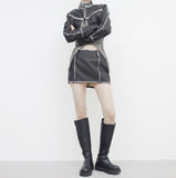 Garment Lowrise Skirt