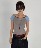 RAGLAN OFF-SHOULDER TEE