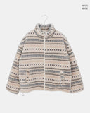 Drin Nordic Fluffy Overfit Fleece Zip-up