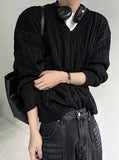 Cut-off wide denim pants