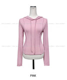 pita incised hood long sleeves