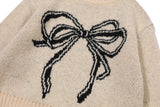 Ribbon Brush CROP Knit