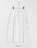 Pevin Banding Cargo Long Skirt