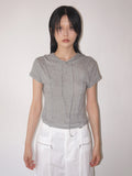 TENCEL LINE HOOD HALF T