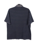 May Pigment Stripe Collar Tee