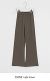 Rayuni Stripe Bootcut Banding Pants