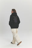Lucky Step Embroidered Hoodie