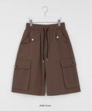 [unisex] Mugenz Nylon Banding Cargo Bermuda Pants