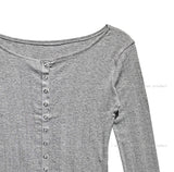 Leaf punching snap button crop cardigan