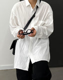 Bohemian pleated shirt