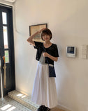 Yoonsi Dot Denim Mini Crossbody Bag