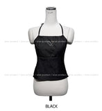 FIX Heart Denim Halter Sleeveless
