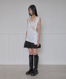 Asymmetrical Layered Sleeveless