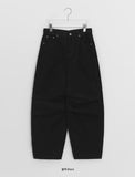 Dalmon Peach Fuzz Parachute Cotton Wide Pants