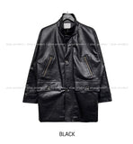 Mute Half Leather Jacket