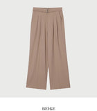Cooling Belted Two-Tuck Slacks