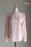 Lyle Ribbon Shirring Blouse