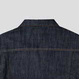Friendly Pintuck Trucker Denim Jacket