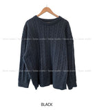 Cord Cable Round Knit