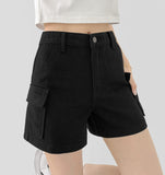 Pocket Cargo Feminine Cotton Shorts