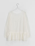 Hailyn Long Sleeve Layered Button Blouse
