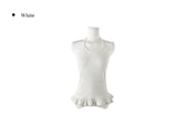 Bohol Dot Frill Halterneck Layered Sleeveless