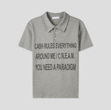Cashed Slim Short Sleeve Knit