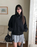 Posie Washed Cotton Blouson Jacket