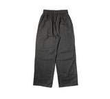 Iu Denim Pintuck Wide Banding Pants