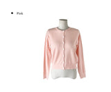 Chiran Round Simple Basic Knit Cardigan