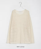 [unisex] Loayu Summer Bokashi Round Over Net Knit