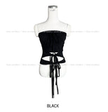 Three Ribbon Tube Top