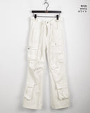 Preen Bijo Pocket Cargo Long Semi Bootcut Pants