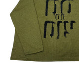 Vintage Graphic Waffle Round Long Sleeve