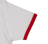 DAPE PRINTING RINGER HALF SLEEVE T-SHIRT