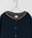 [BAONHAUS] Carodie Dot Hood Cardigan