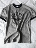 Printing Ringer Short Sleeve T-shirt