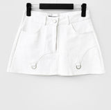 Tsubang Chain Mini Skirt