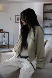 Textured Net Long Slim Knit Top