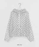 Colinnell Dot Hood Windbreaker
