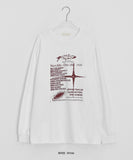 [unisex] Brand Print Long Sleeve T-Shirt