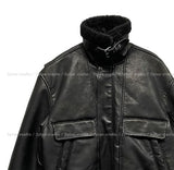 Betty Washed High Neck Buckle Mustang