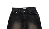 Petal Vintage Sand Washing Denim Wide Pants